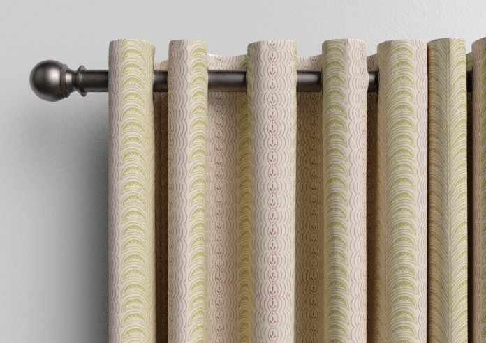 Land & Shore Fintra Stripe, Multi - Made to Measure Curtains - Image 12